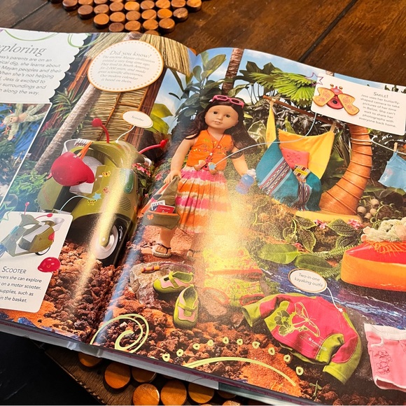 American Girl Ultimate Visual Guide Book Expanded Edition colorful picture book - Picture 12 of 12